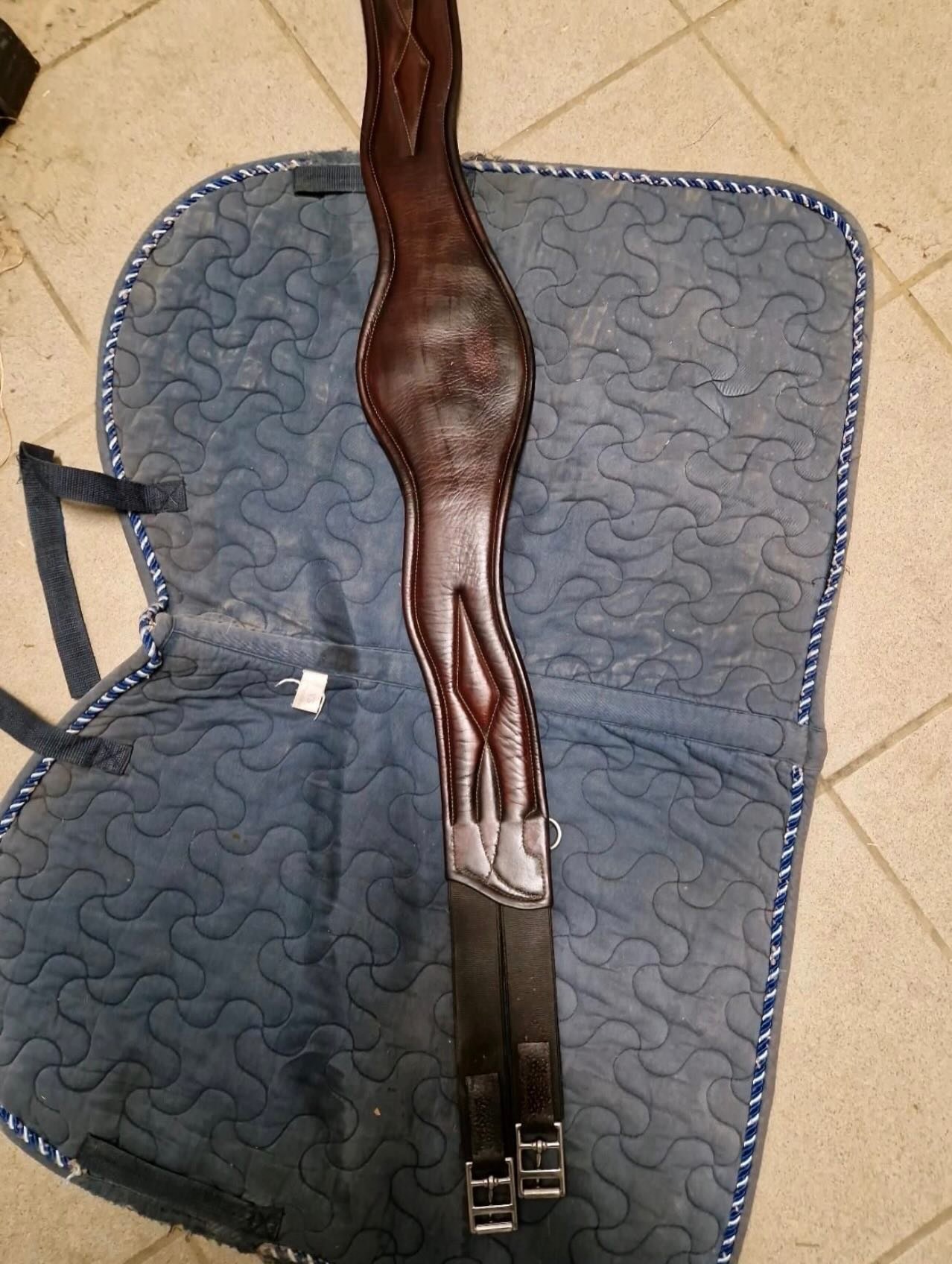 CWD Gurt 130 cm en cuir marron avec fermeture magnétique - vue 5