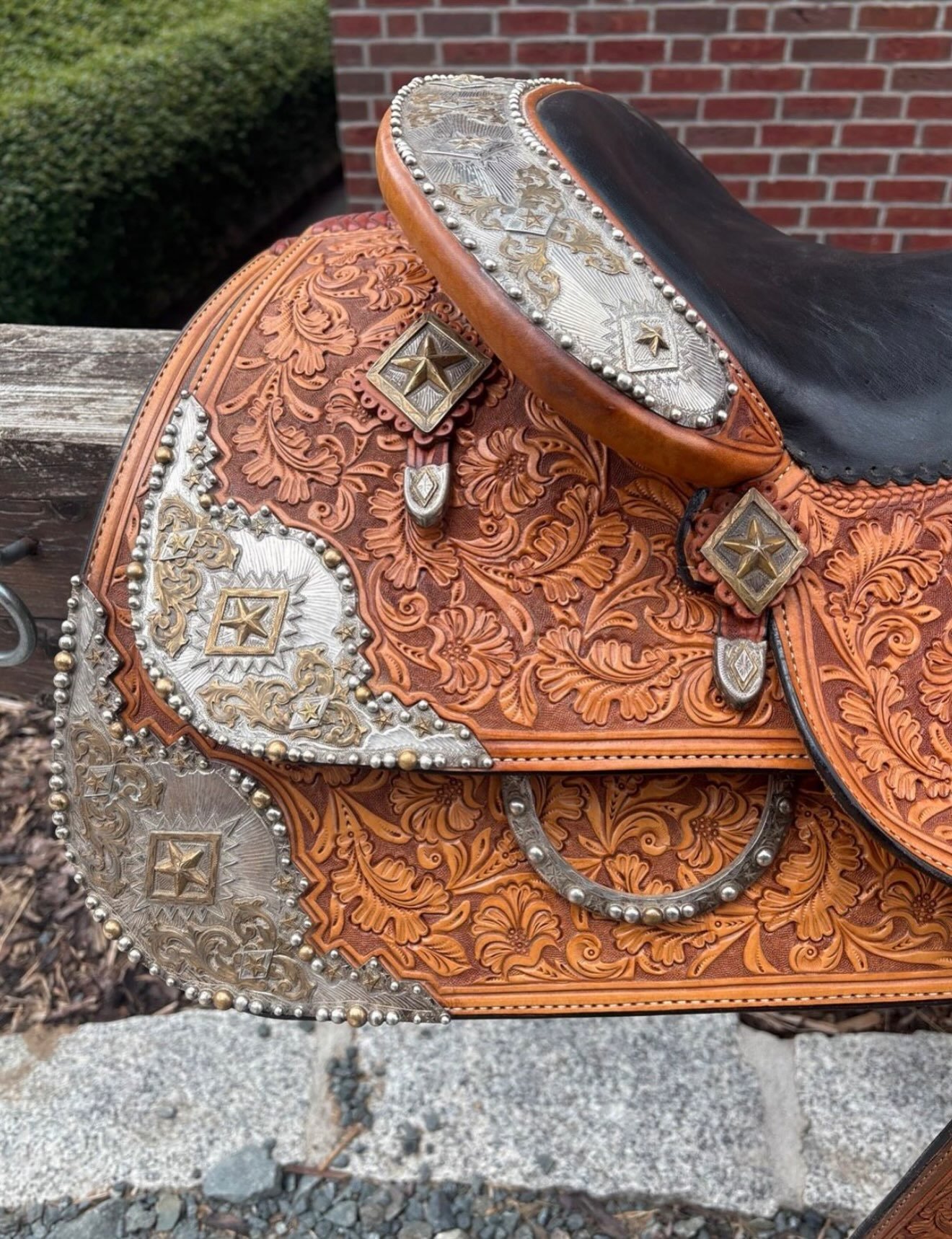 Superbe Selle Western De Show Silver Mesa - vue 5