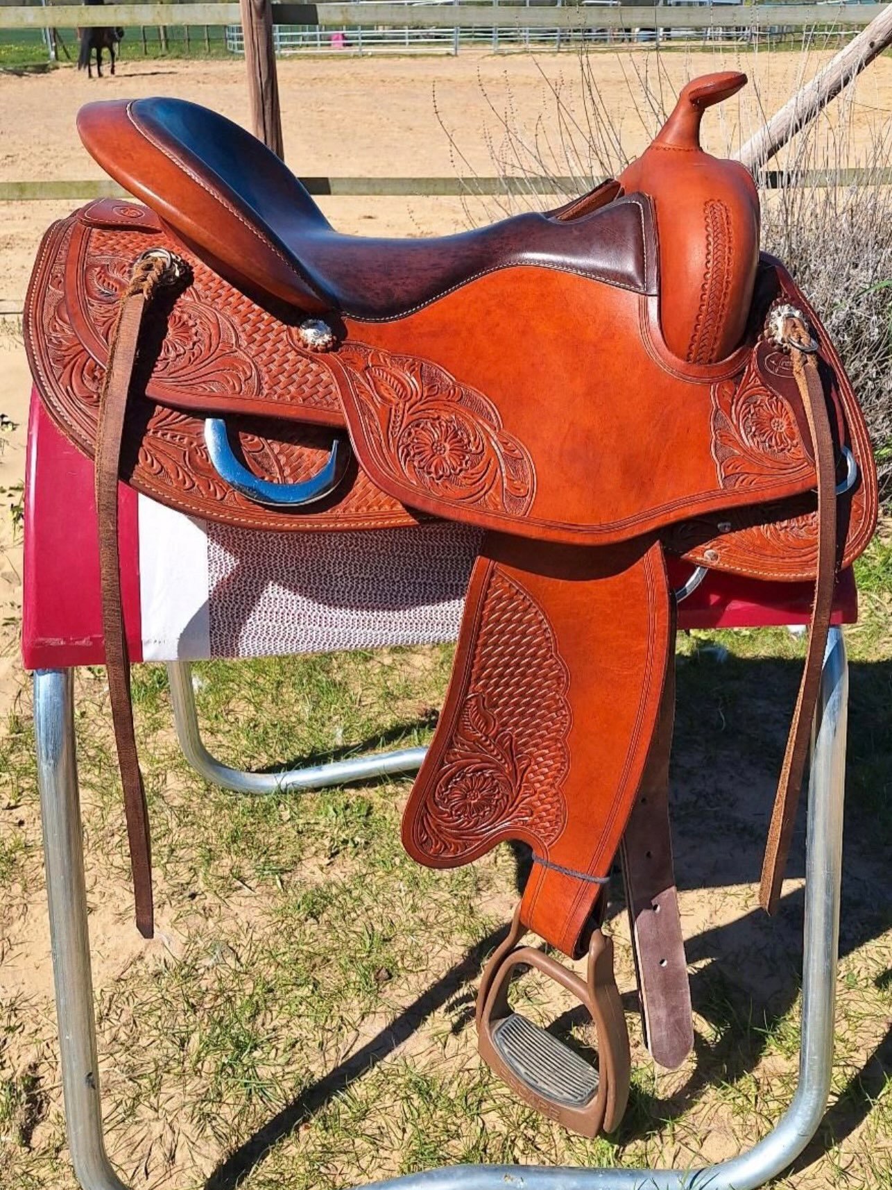 Selle Western Freemax Round Cow - vue 5