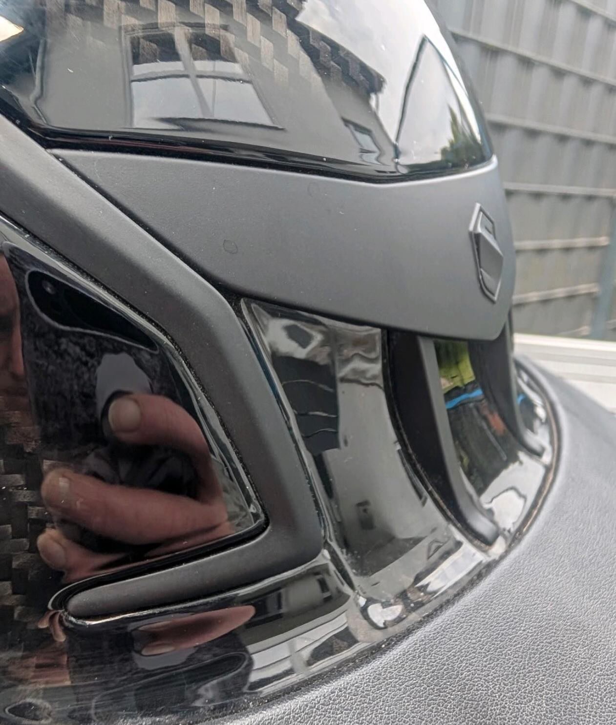 Casque Samshield Miss Xj Glossy - vue 2