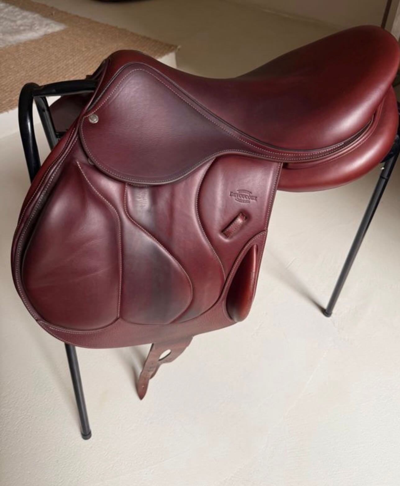 Selle d’équitation Chiberta O, en très très bon état, peu utilisée. - vue 6