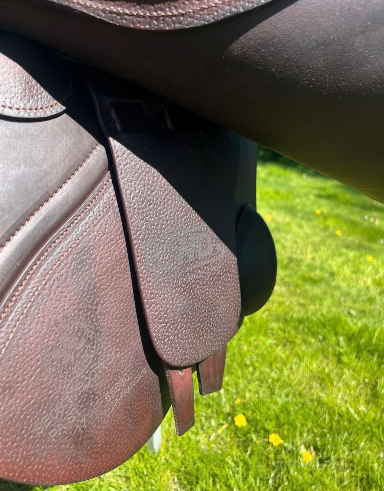 Je mets en vente ma selle CWD Sellier, un modèle SE06, en très bon état et parfaitement entretenu. - vue 2
