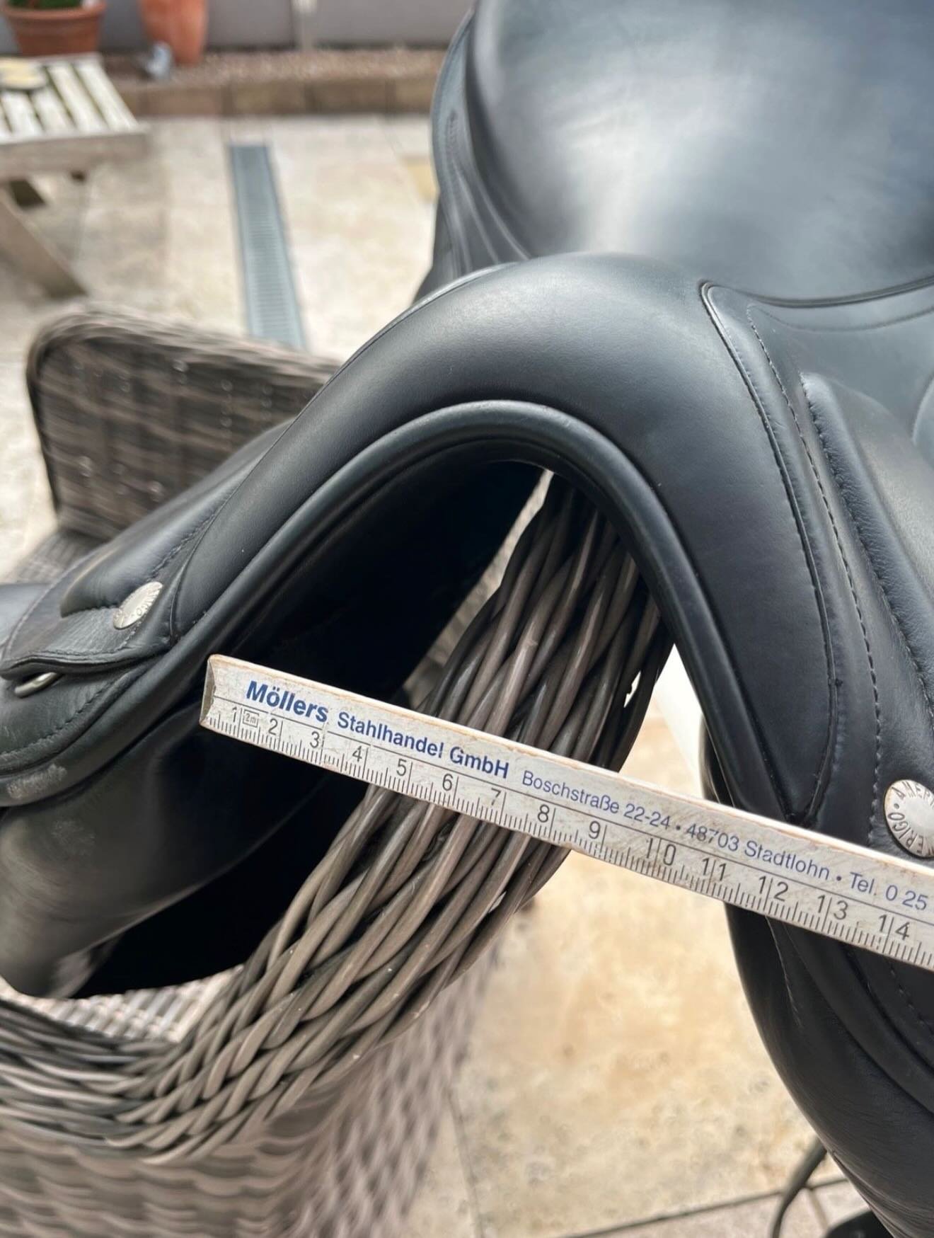 Selle De Dressage Amerigo 17” À – État Comme Neuf - vue 3