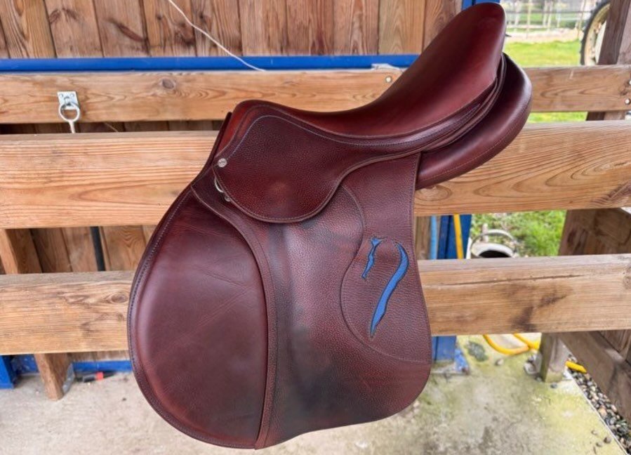 Selle Antares série Connexion en très bon état, idéale pour cavalier recherchant confort, qualité et performance. - vue 3