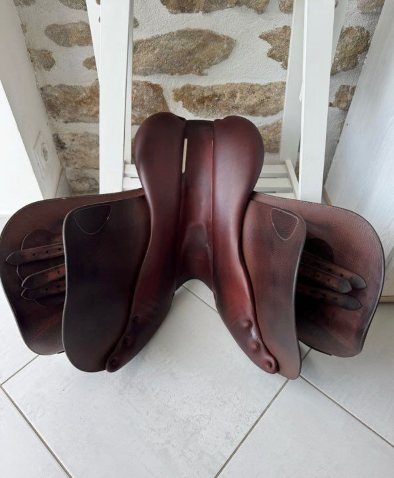 Selle Butet – 17,5’’ – Doublée veau – 2022 – Parfait état - vue 4