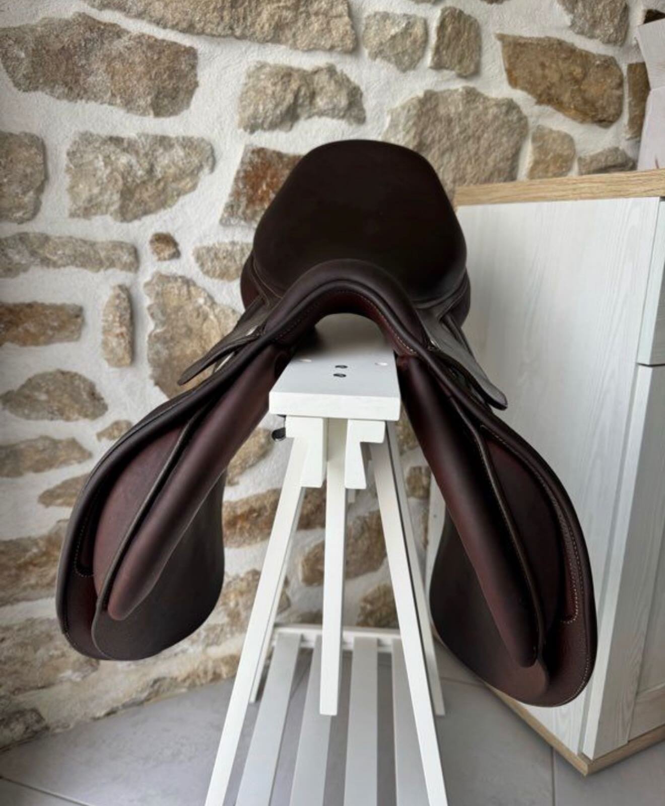 Selle Butet – 17,5’’ – Doublée veau – 2022 – Parfait état - vue 5