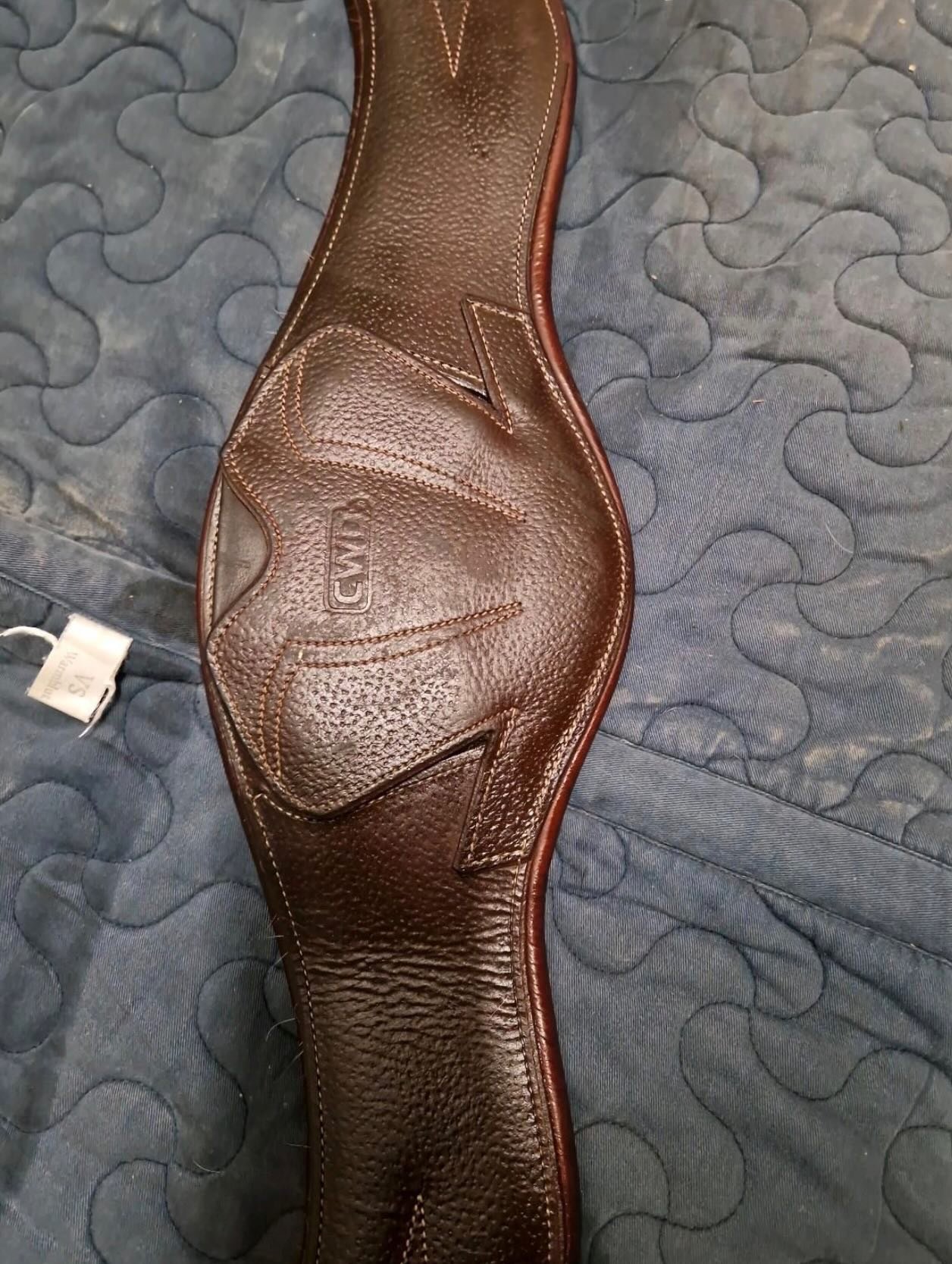 CWD Gurt 130 cm en cuir marron avec fermeture magnétique - vue 4