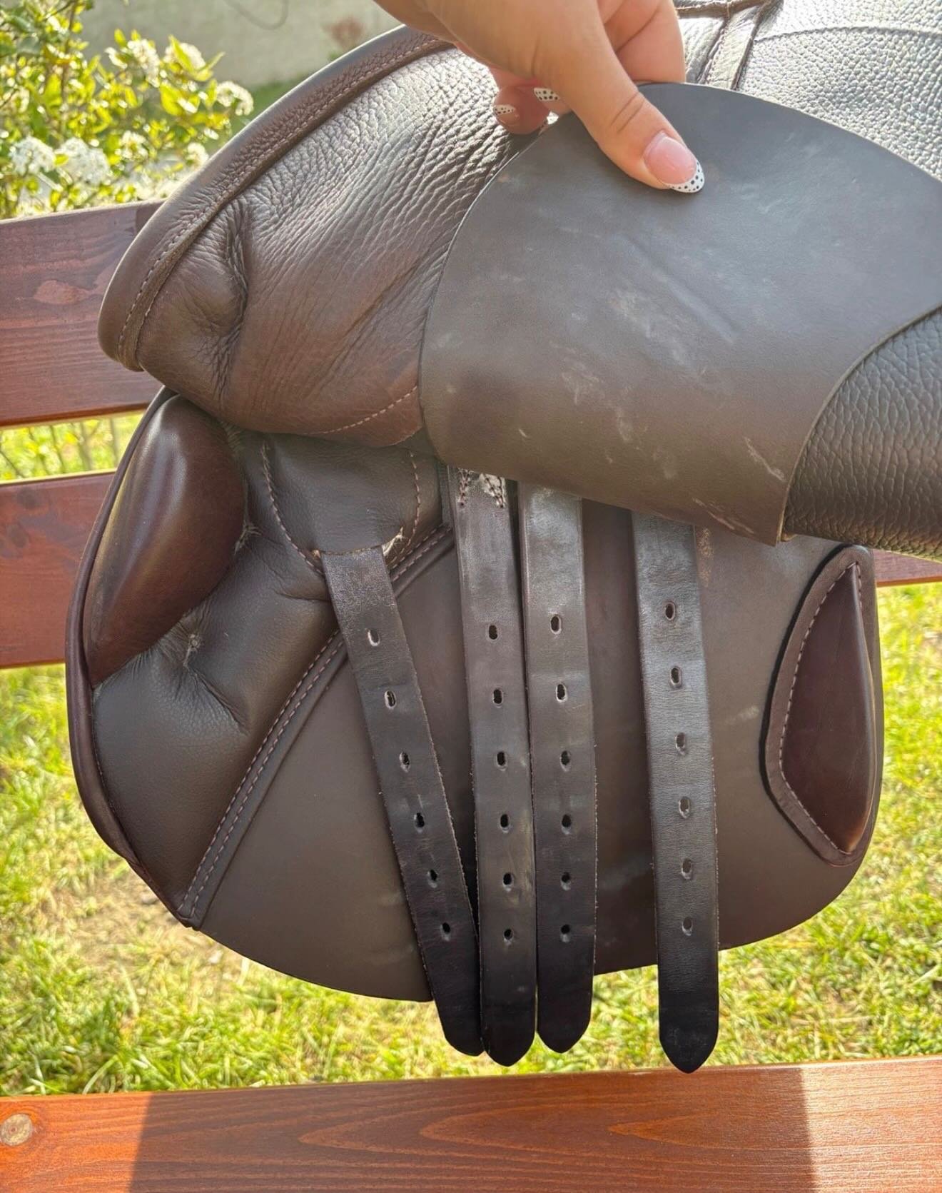 À : Selle d’obstacle Stübben Virginia 17,5” - vue 4