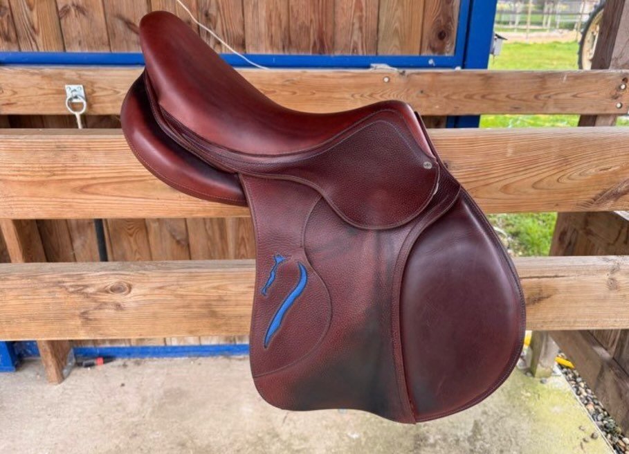Selle Antares série Connexion en très bon état, idéale pour cavalier recherchant confort, qualité et performance. - vue 4