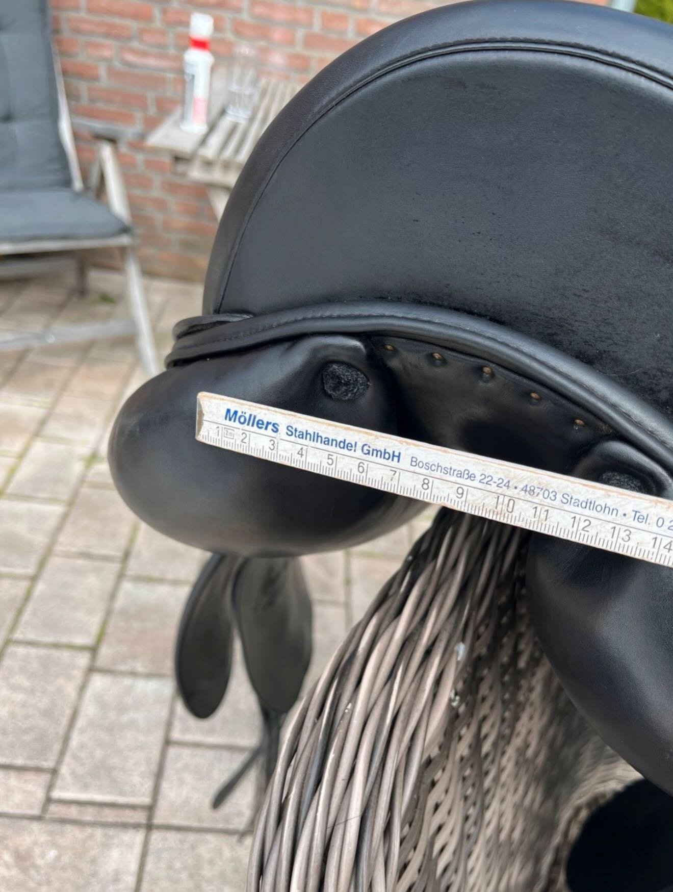 Selle De Dressage Amerigo 17” À – État Comme Neuf - vue 6