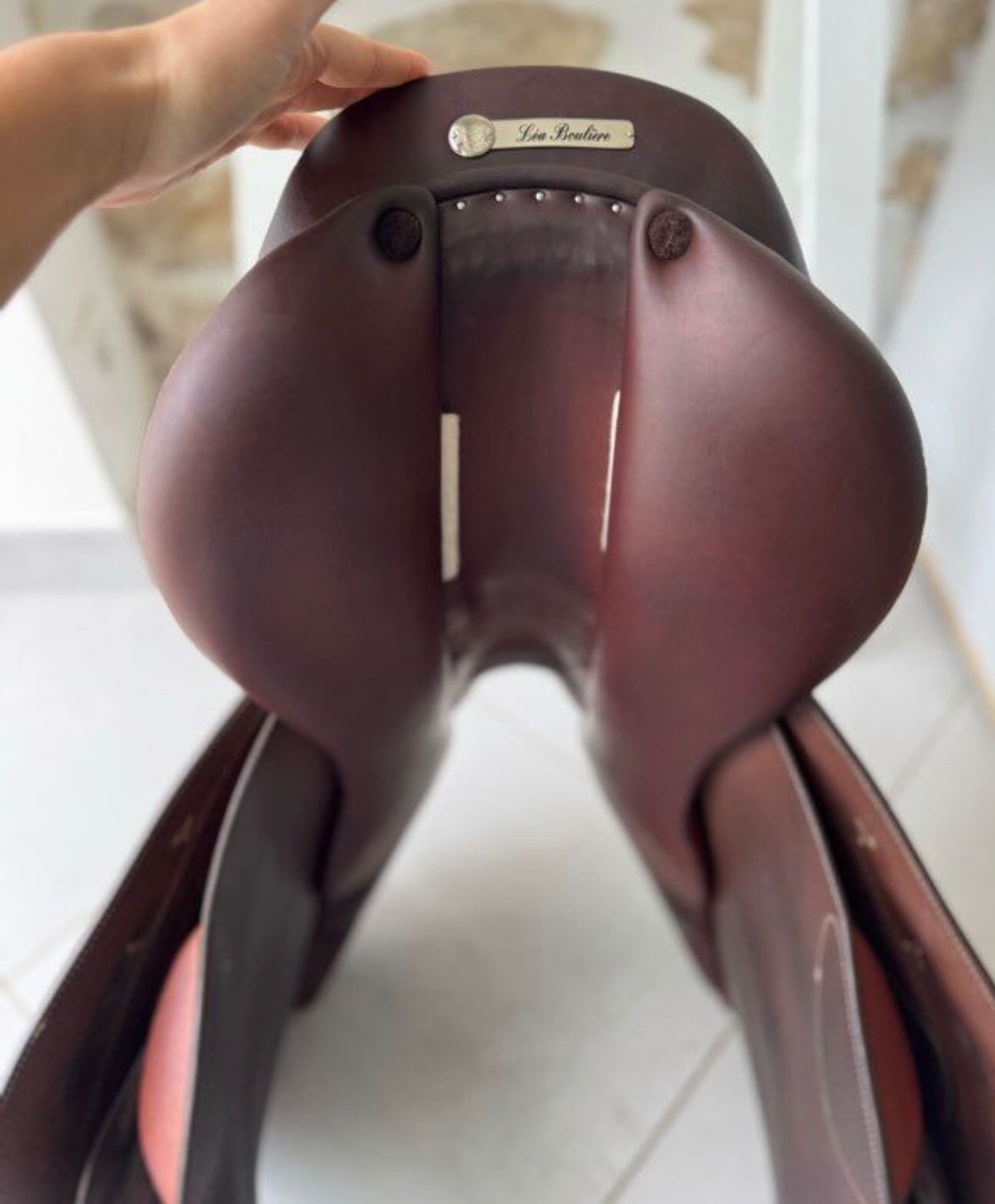 Selle Butet – 17,5’’ – Doublée veau – 2022 – Parfait état - vue 2