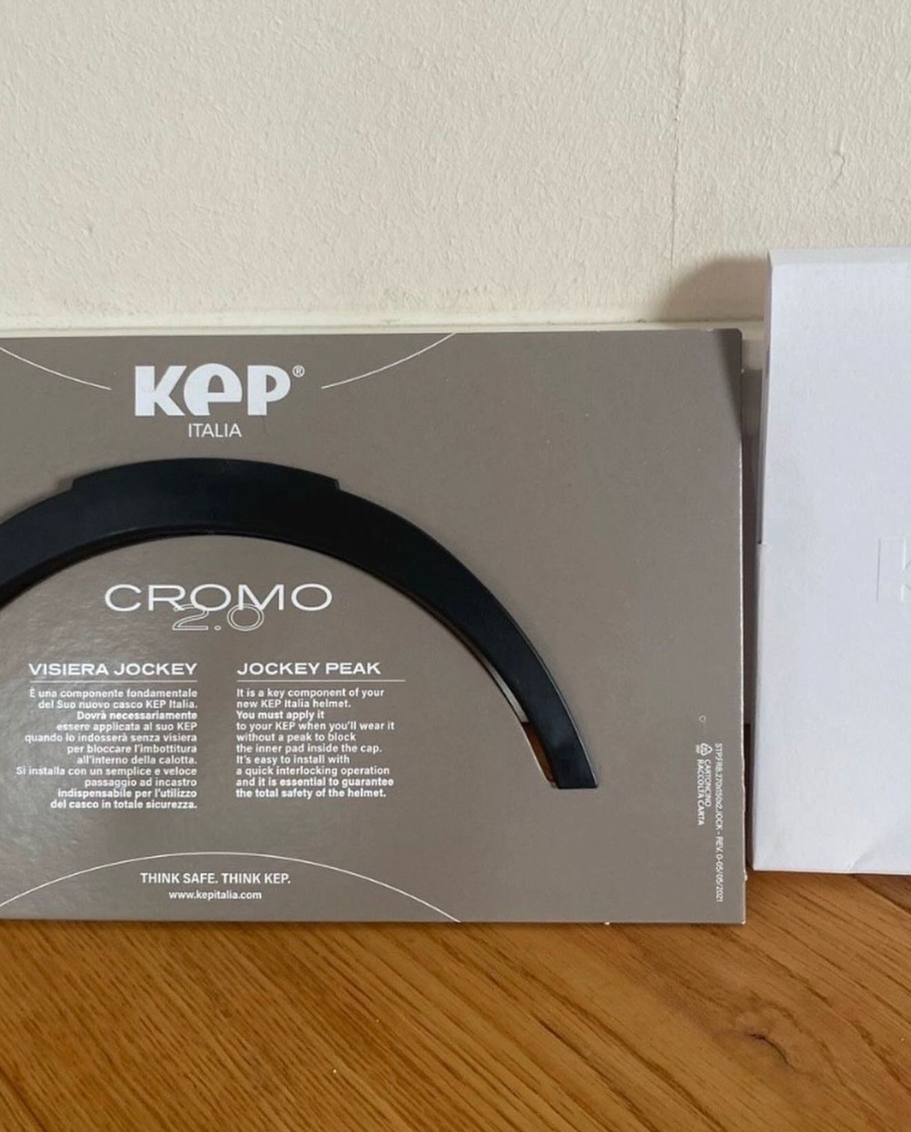 À – Casque Kep Chromo 2.0 Shine Inserto Glitter (59 / L - vue 2