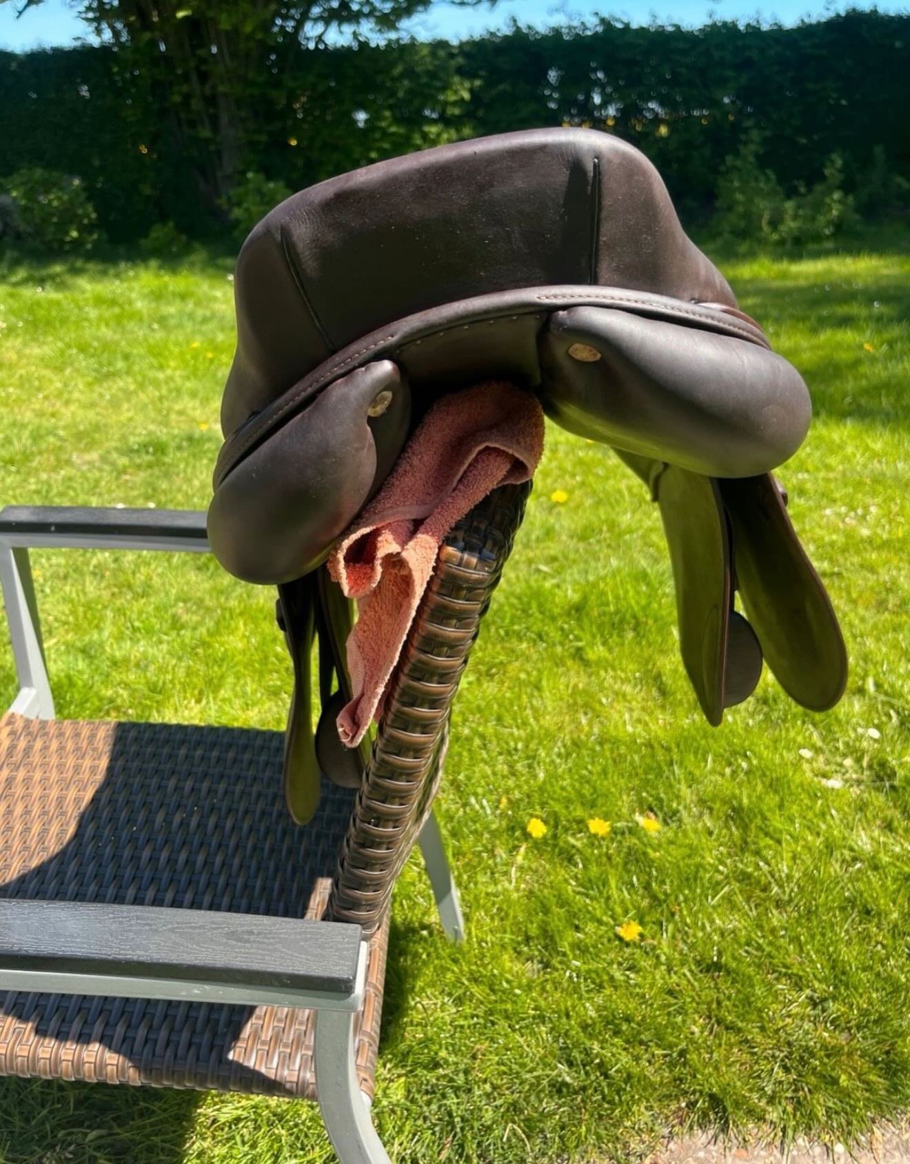 Je mets en vente ma selle CWD Sellier, un modèle SE06, en très bon état et parfaitement entretenu. - vue 5