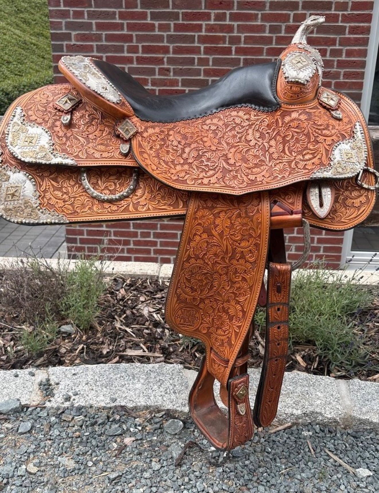 Superbe Selle Western De Show Silver Mesa - vue 7