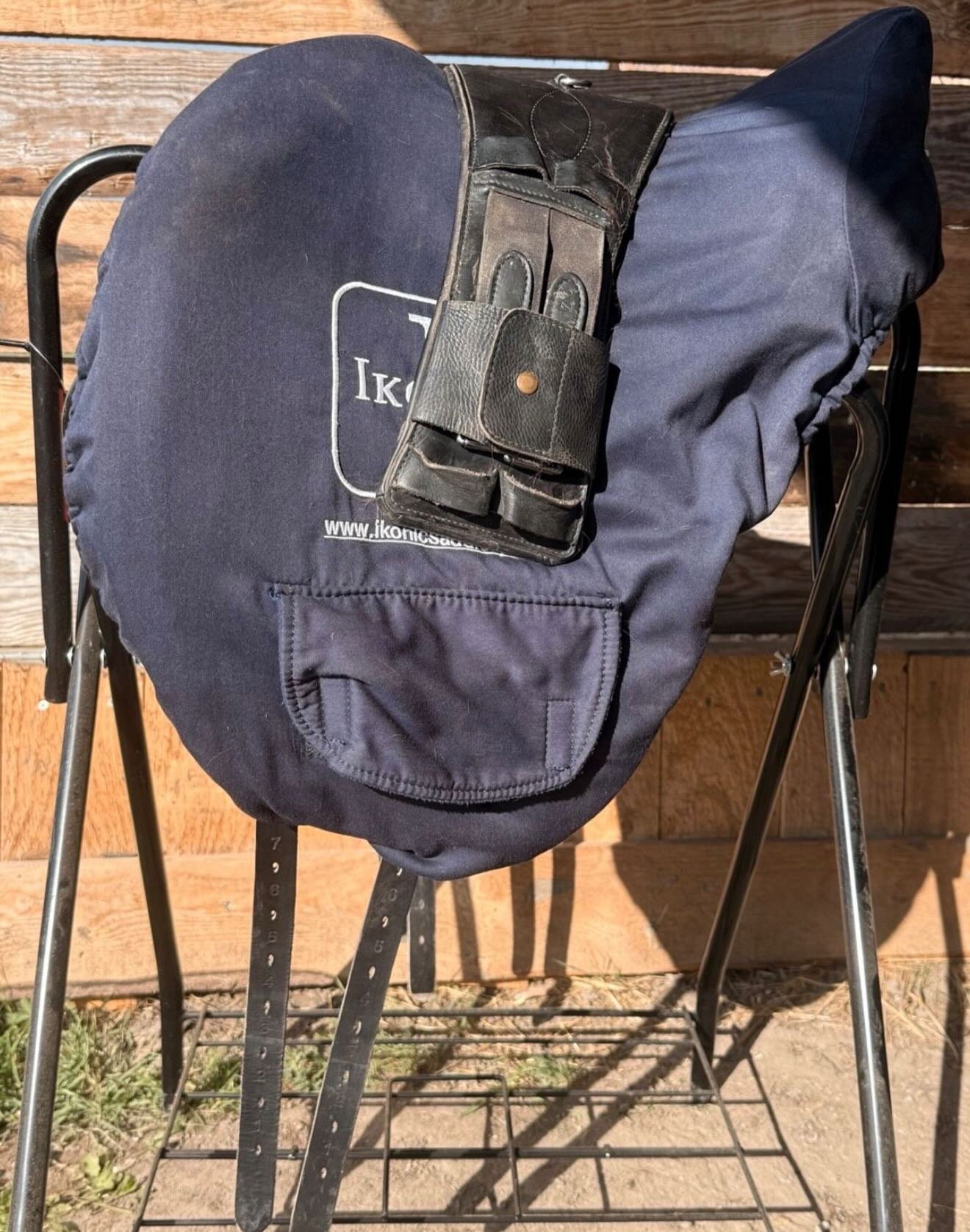 Selle De Dressage Ikonic Hybrid - vue 5