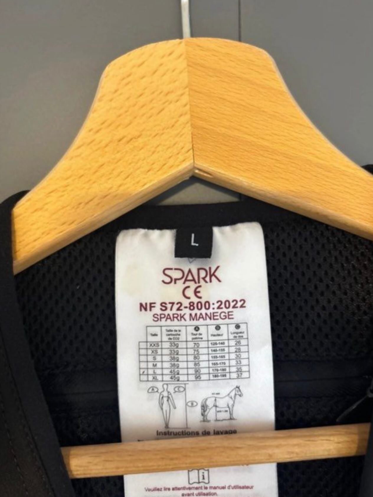 À – Airbag Spark taille L - vue 4