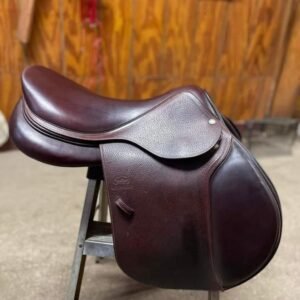 selle devoucoux – siège 17,5", arçon moyen, quartiers réguliers