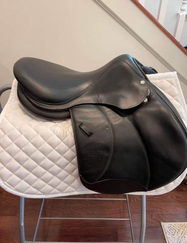 selle palm beach 2015 – siège 17,5", quartiers 2a, cuir buffle complet