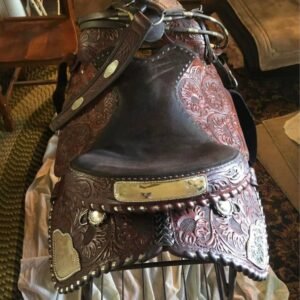 selle western vintage billy royal silver