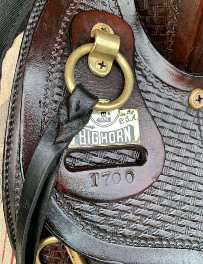 big horn 17” gaited saddle big horn 17” gaited saddle