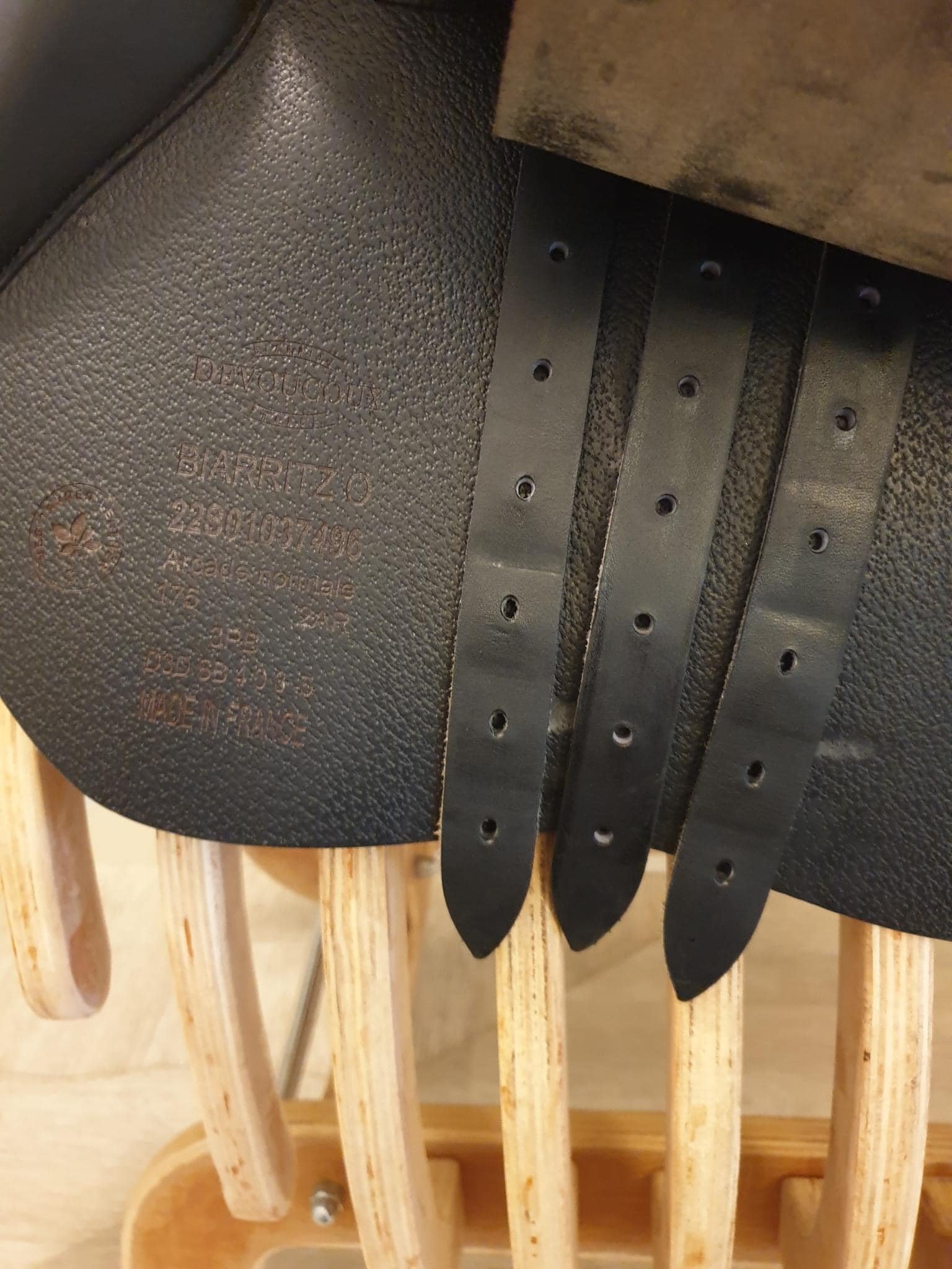 selle de saut devoucoux biarritz o 17,5" selle de saut devoucoux biarritz o 17,5"